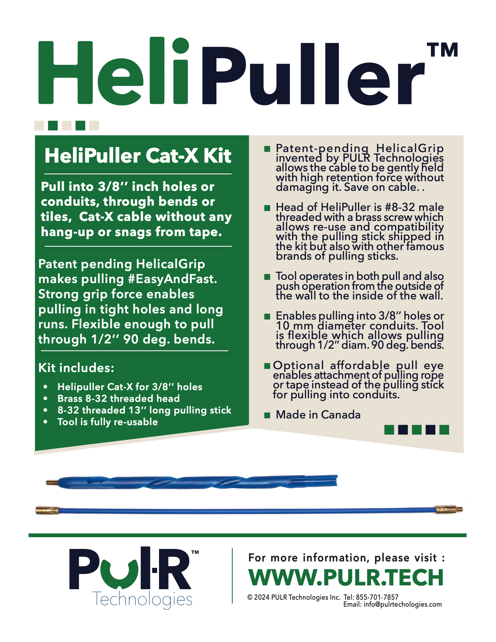 Helipuller CatX-Kit